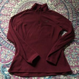 The North Face fleece half zip!